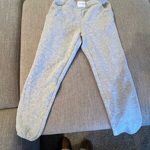 Aerie Cropped Gray Joggers with Relaxed Fit